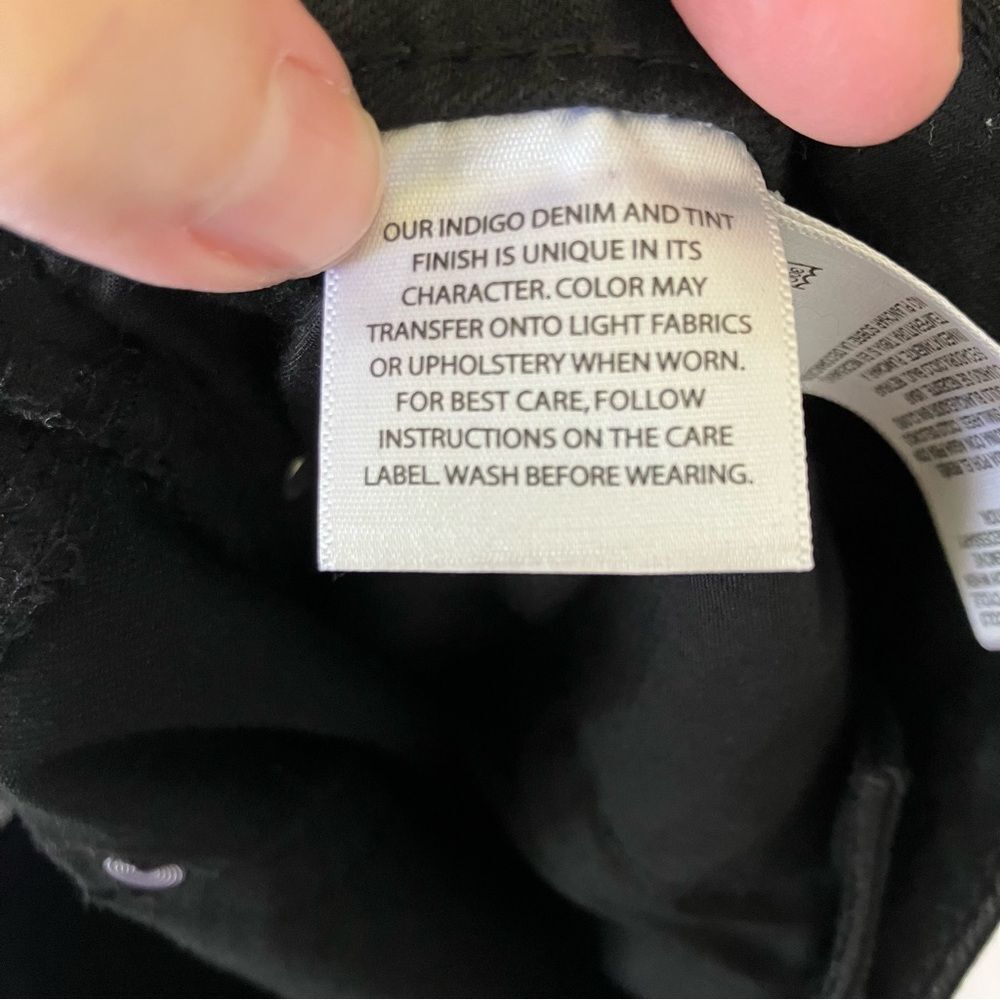 Wallflower Distressed Skinny Jeans Black Denim - Picture 5 of 10